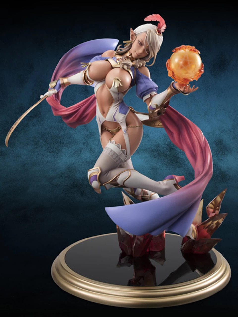 MegaHouse Excellent Model CORE Bikini Warriors Dark Elf 1/7 PVC Figure STD Ver 2 MegaHouse Excellent Model CORE Bikini Warriors Dark Elf 1/7 PVC Figure STD Ver - Image 2
