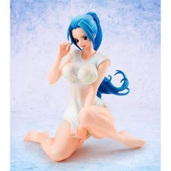 MegaHouse POP One Piece LIMITED EDITION(Boa Hancock Ver.3D2Y)&(Nefeltari Vivi Ver.BB) 1/8 PVC Figure W/Poster -Figure Model Shop 001 42411.1478234999