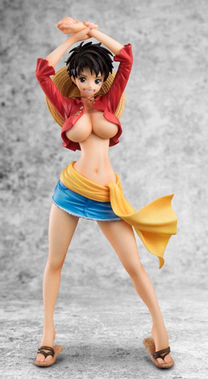 MegaHouse Portrait.Of.Pirates One Piece "I.R.O" Monkey D Luffy 1/8 PVC Figure 1 MegaHouse Portrait.Of.Pirates One Piece "I.R.O" Monkey D Luffy 1/8 PVC Figure