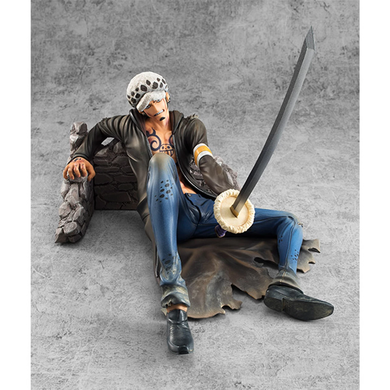 MegaHouse Portrait.Of.Pirates One Piece Trafalgar Law Ver.VS 1/8 PVC Figure (Completed) 2 MegaHouse Portrait.Of.Pirates One Piece Trafalgar Law Ver.VS 1/8 PVC Figure (Completed) - Image 2