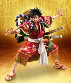 MegaHouse Portrait.Of.Pirates One Piece KABUKI EDITION Monkey D Luffy 1/8 PVC Figure 18 MegaHouse Portrait.Of.Pirates One Piece KABUKI EDITION Monkey D Luffy 1/8 PVC Figure -Figure Model Shop 001 98325.1456823398