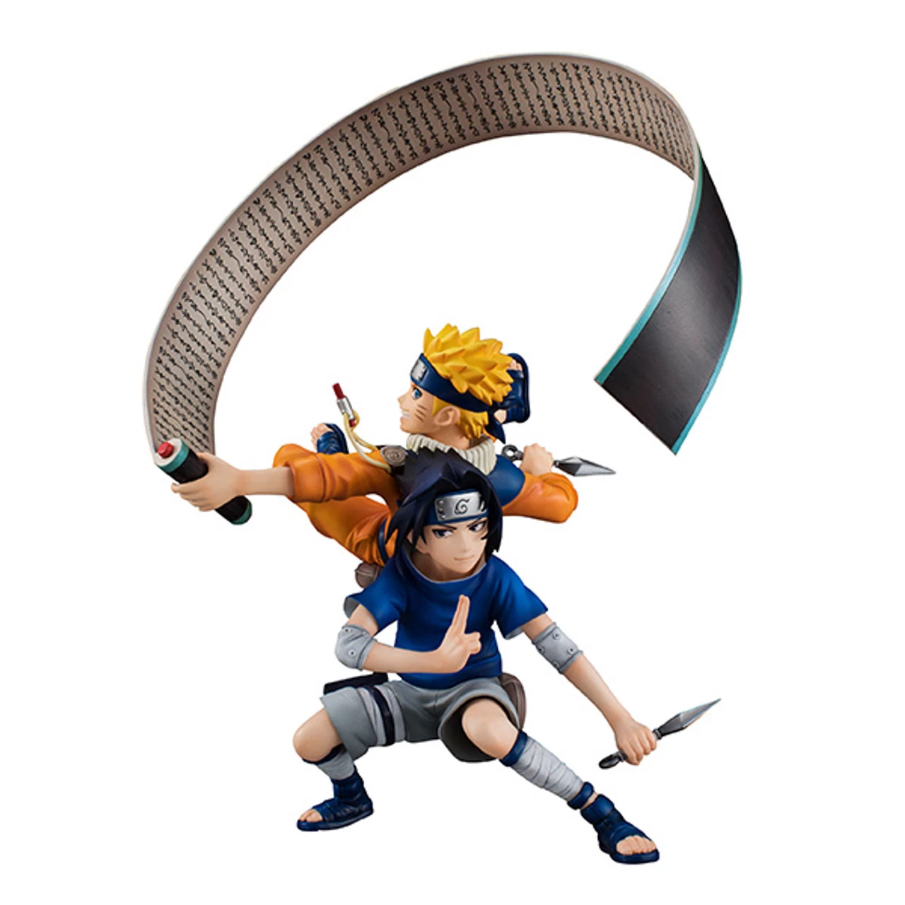 MegaHouse G.E.M. Series Remix Naruto Shippuden Uzumaki Naruto & Sasuke PVC Figure 6 MegaHouse G.E.M. Series Remix Naruto Shippuden Uzumaki Naruto & Sasuke PVC Figure - Image 6