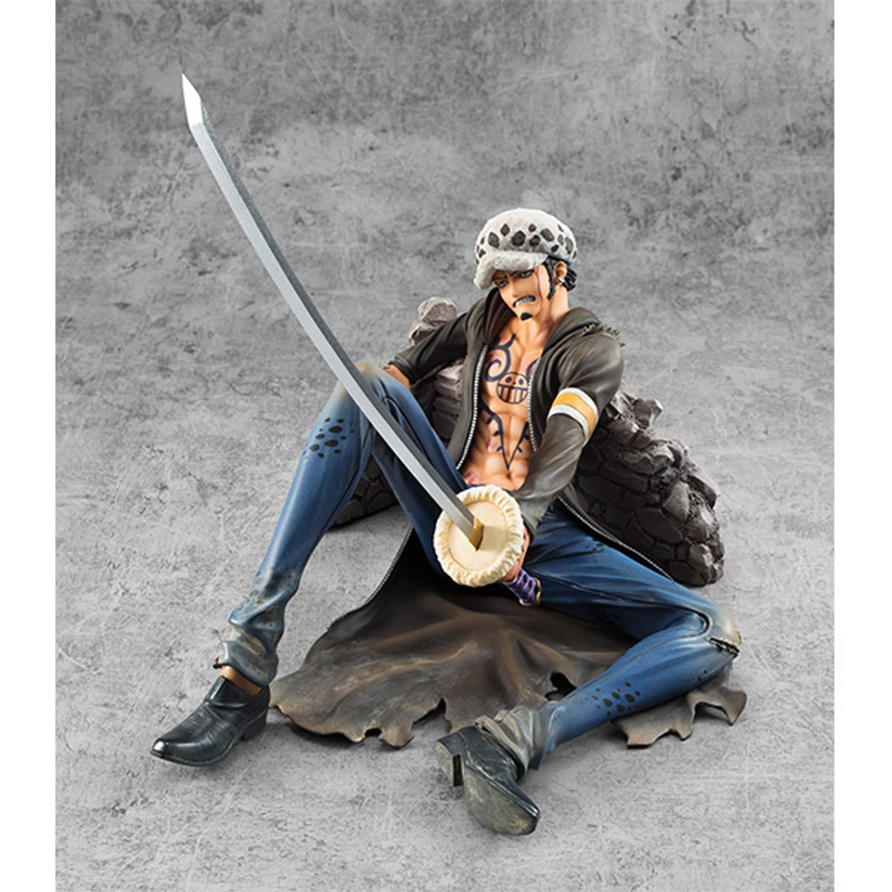 MegaHouse Portrait.Of.Pirates One Piece Trafalgar Law Ver.VS 1/8 PVC Figure (Completed) 6 MegaHouse Portrait.Of.Pirates One Piece Trafalgar Law Ver.VS 1/8 PVC Figure (Completed) - Image 6