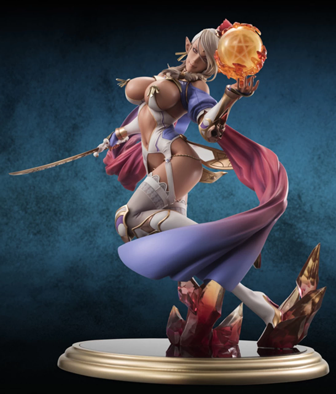 MegaHouse Excellent Model CORE Bikini Warriors Dark Elf 1/7 PVC Figure STD Ver 5 MegaHouse Excellent Model CORE Bikini Warriors Dark Elf 1/7 PVC Figure STD Ver - Image 5