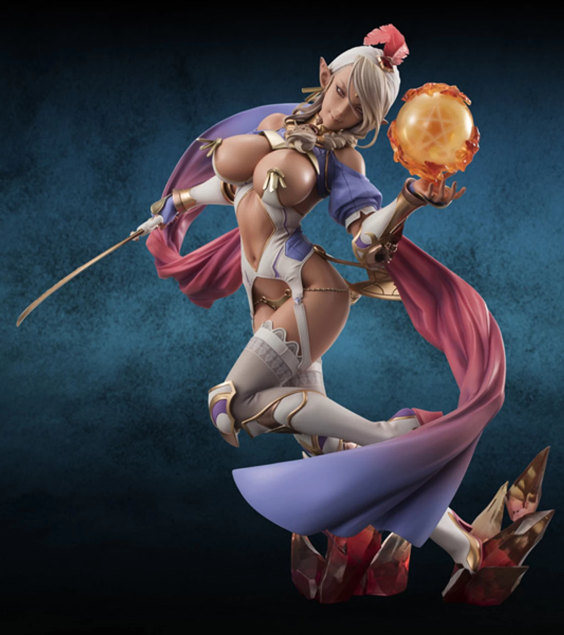 MegaHouse Excellent Model CORE Bikini Warriors Dark Elf 1/7 PVC Figure STD Ver 4 MegaHouse Excellent Model CORE Bikini Warriors Dark Elf 1/7 PVC Figure STD Ver - Image 4