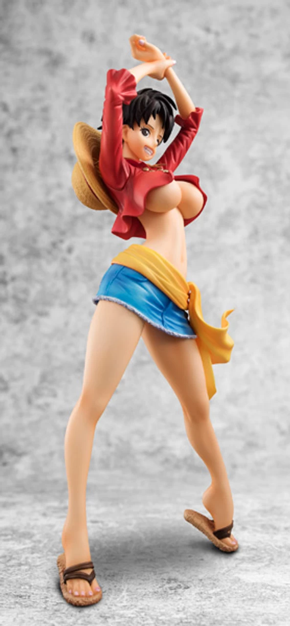MegaHouse Portrait.Of.Pirates One Piece "I.R.O" Monkey D Luffy 1/8 PVC Figure 2 MegaHouse Portrait.Of.Pirates One Piece "I.R.O" Monkey D Luffy 1/8 PVC Figure - Image 2