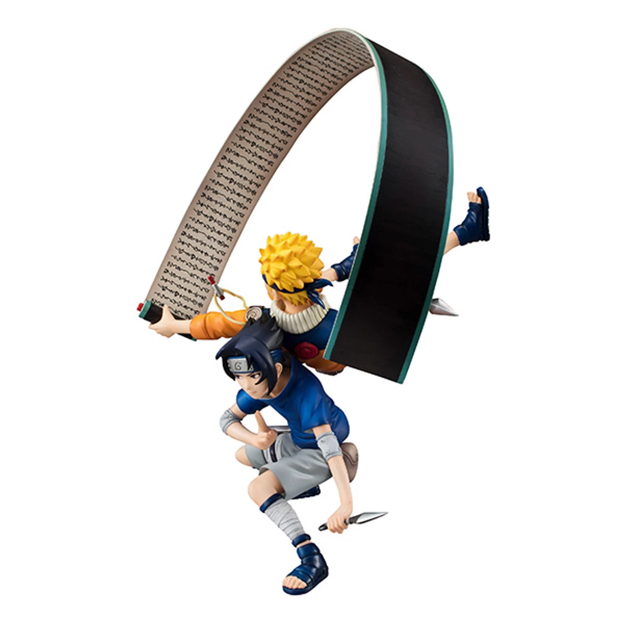 MegaHouse G.E.M. Series Remix Naruto Shippuden Uzumaki Naruto & Sasuke PVC Figure 4 MegaHouse G.E.M. Series Remix Naruto Shippuden Uzumaki Naruto & Sasuke PVC Figure - Image 4