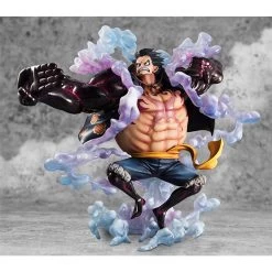 MegaHouse Portrait.Of.Pirates One Piece SA-MAXIMUM Monkey D Luffy Gear 4 [Hazumu Otoko] 1/8 PVC Figure -Figure Model Shop 006 32626.1493104908