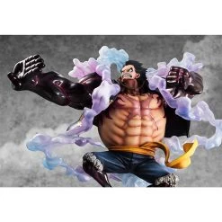 MegaHouse Portrait.Of.Pirates One Piece SA-MAXIMUM Monkey D Luffy Gear 4 [Hazumu Otoko] 1/8 PVC Figure -Figure Model Shop 007 10451.1493104908