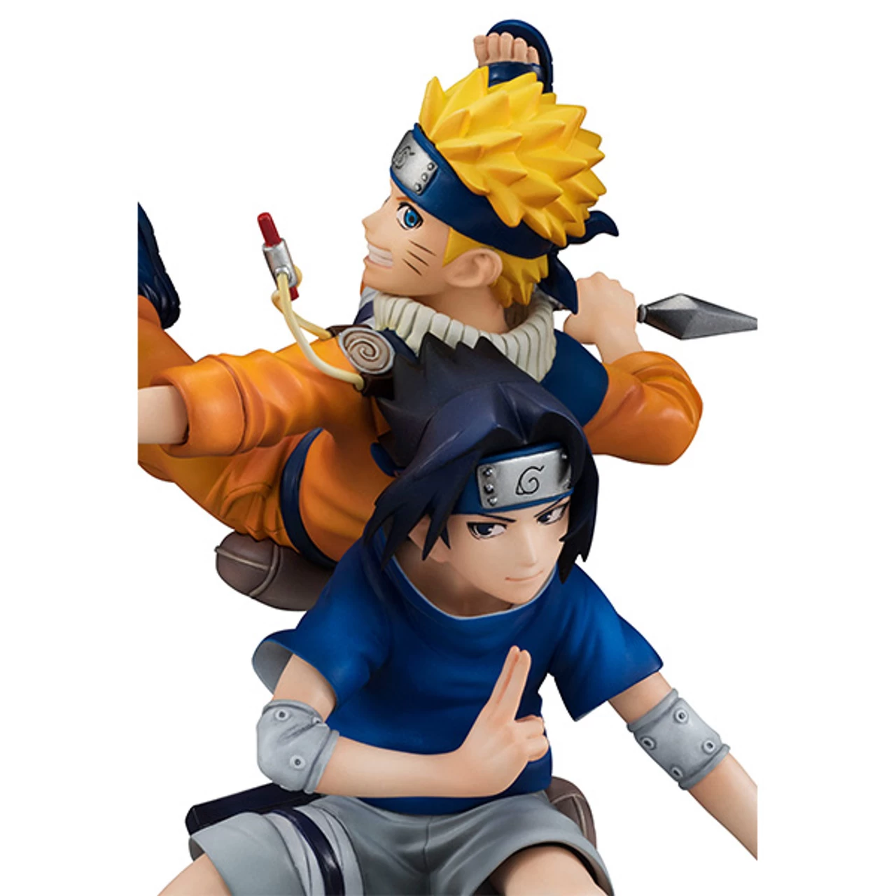 MegaHouse G.E.M. Series Remix Naruto Shippuden Uzumaki Naruto & Sasuke PVC Figure 9 MegaHouse G.E.M. Series Remix Naruto Shippuden Uzumaki Naruto & Sasuke PVC Figure - Image 9