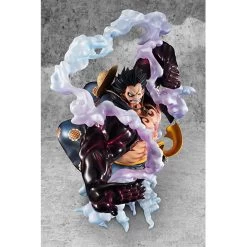 MegaHouse Portrait.Of.Pirates One Piece SA-MAXIMUM Monkey D Luffy Gear 4 [Hazumu Otoko] 1/8 PVC Figure -Figure Model Shop 008 74725.1493104908
