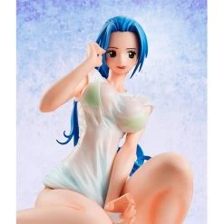 MegaHouse POP One Piece LIMITED EDITION(Boa Hancock Ver.3D2Y)&(Nefeltari Vivi Ver.BB) 1/8 PVC Figure W/Poster -Figure Model Shop 009 77971.1478234999