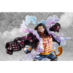 MegaHouse Portrait.Of.Pirates One Piece SA-MAXIMUM Monkey D Luffy Gear 4 [Hazumu Otoko] 1/8 PVC Figure -Figure Model Shop 009 83239.1493104908