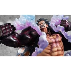 MegaHouse Portrait.Of.Pirates One Piece SA-MAXIMUM Monkey D Luffy Gear 4 [Hazumu Otoko] 1/8 PVC Figure -Figure Model Shop 011 05375.1493104908