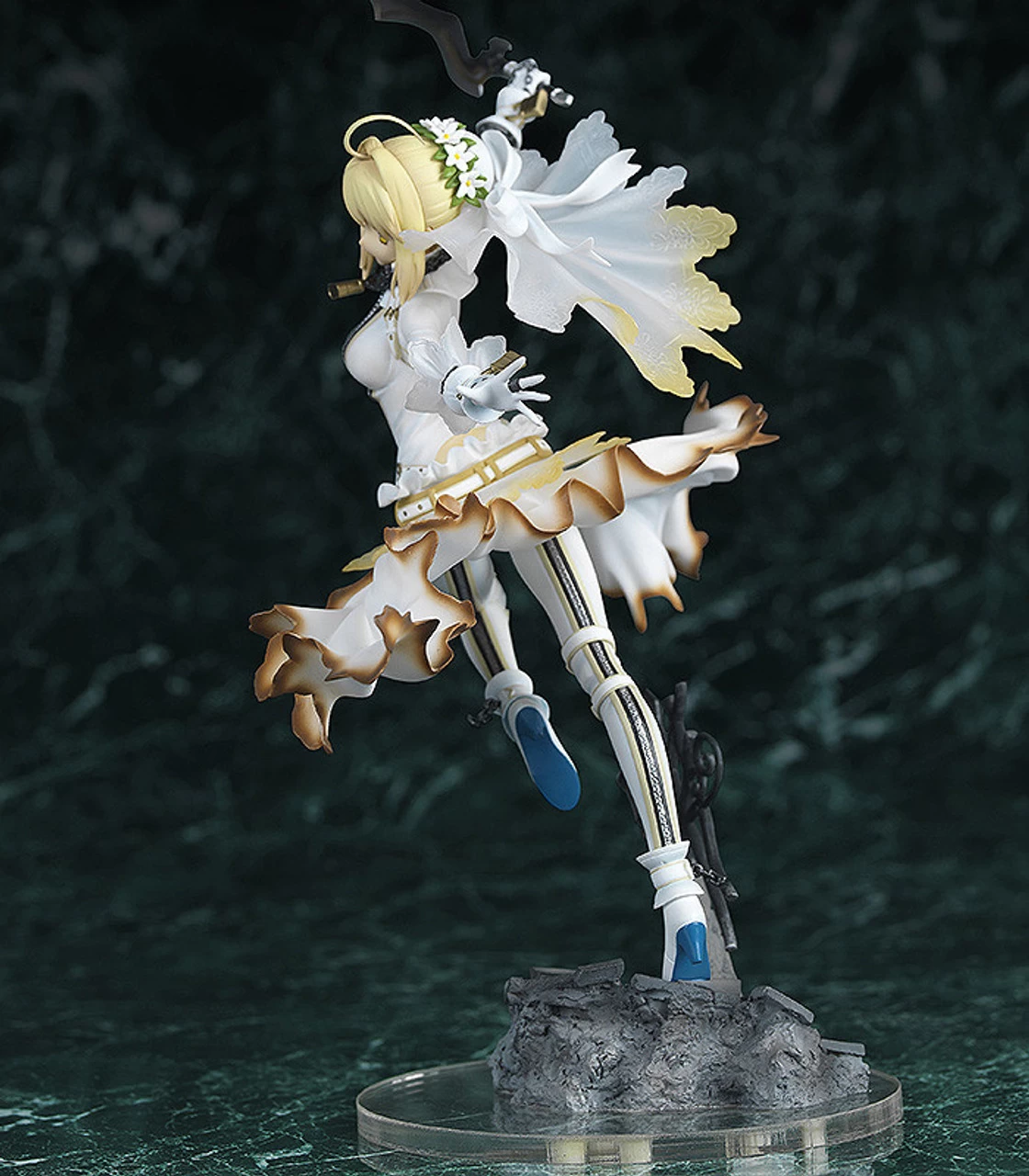 Saber Bride Fate/EXTRA CCC 1/7 PVC Figure By SOUYOKUSHA 3 Saber Bride Fate/EXTRA CCC 1/7 PVC Figure By SOUYOKUSHA - Image 3