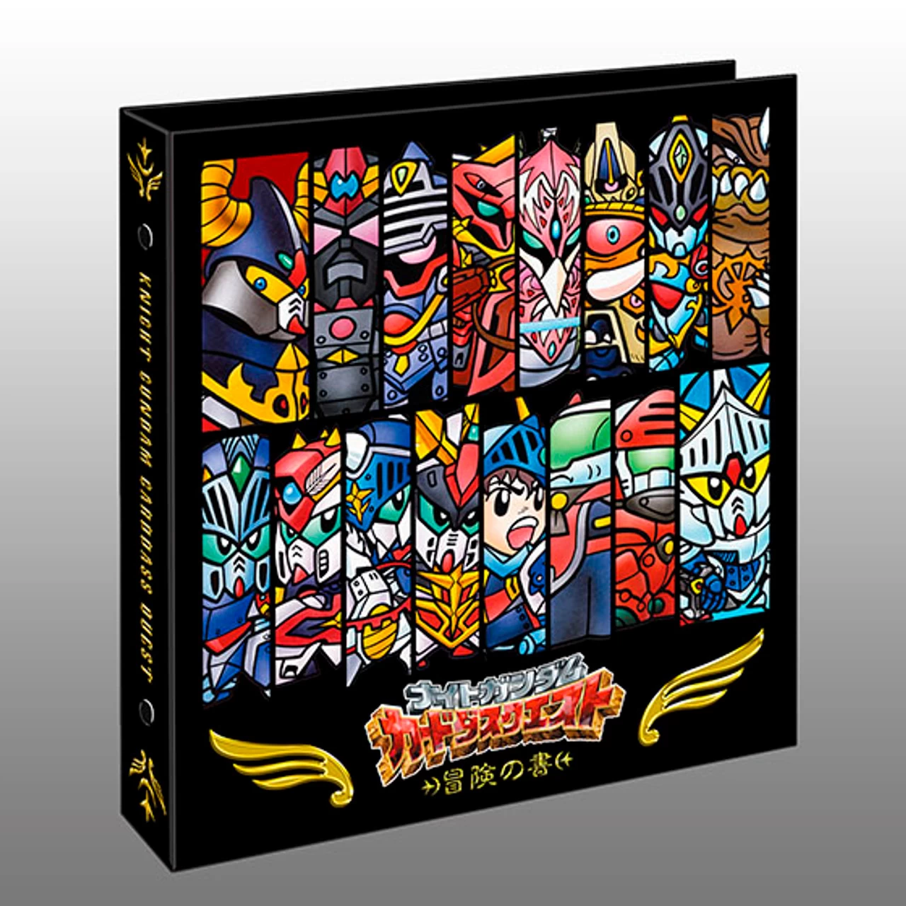 Bandai Knight Gundam Carddass Quest Official Card Binder Set 1 Bandai Knight Gundam Carddass Quest Official Card Binder Set