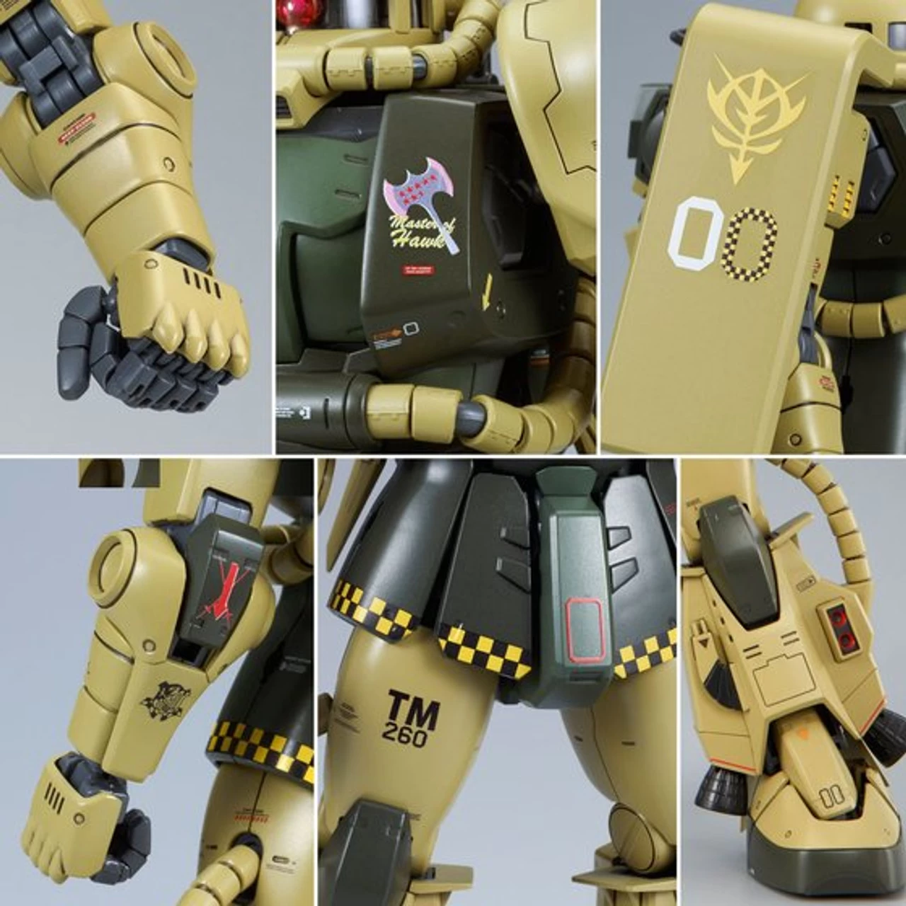 Bandai MG 1/100 MS-06R-1 Breniff Oguz Zaku II Plastic Model ( NOV 2017 ) 11 Bandai MG 1/100 MS-06R-1 Breniff Oguz Zaku II Plastic Model ( NOV 2017 ) - Image 11