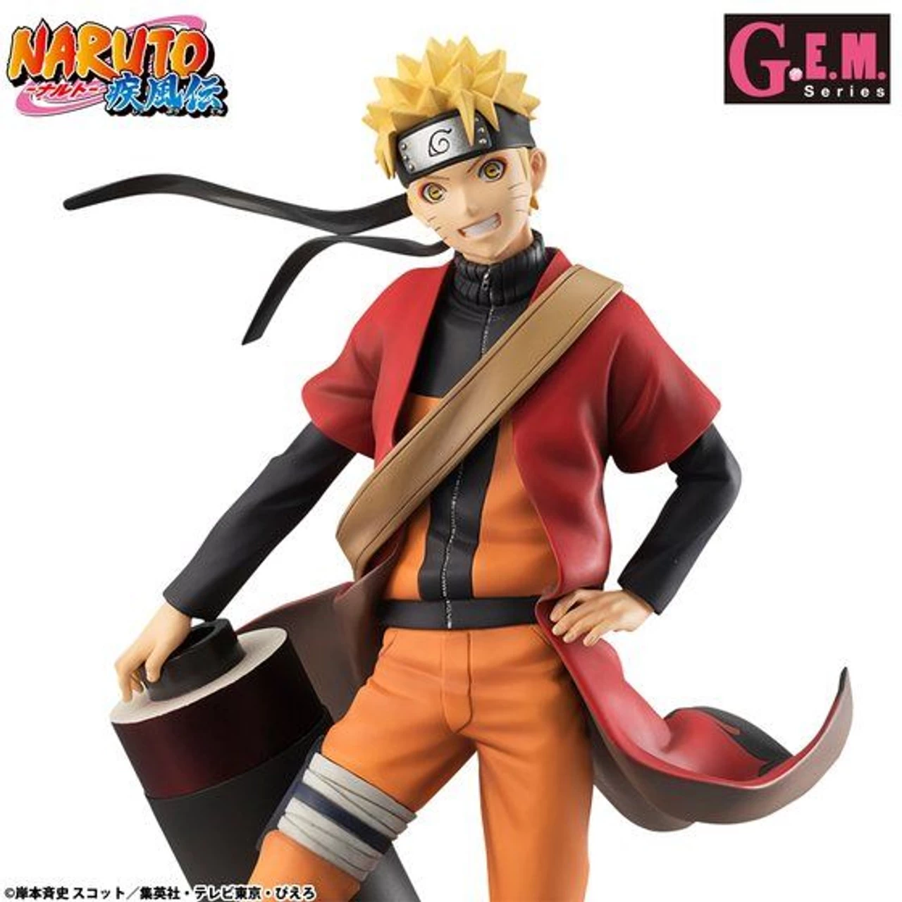 MegaHouse G.E.M. Series Naruto Shippuden Uzumaki Naruto Sennin Mode PVC Figure 1 MegaHouse G.E.M. Series Naruto Shippuden Uzumaki Naruto Sennin Mode PVC Figure