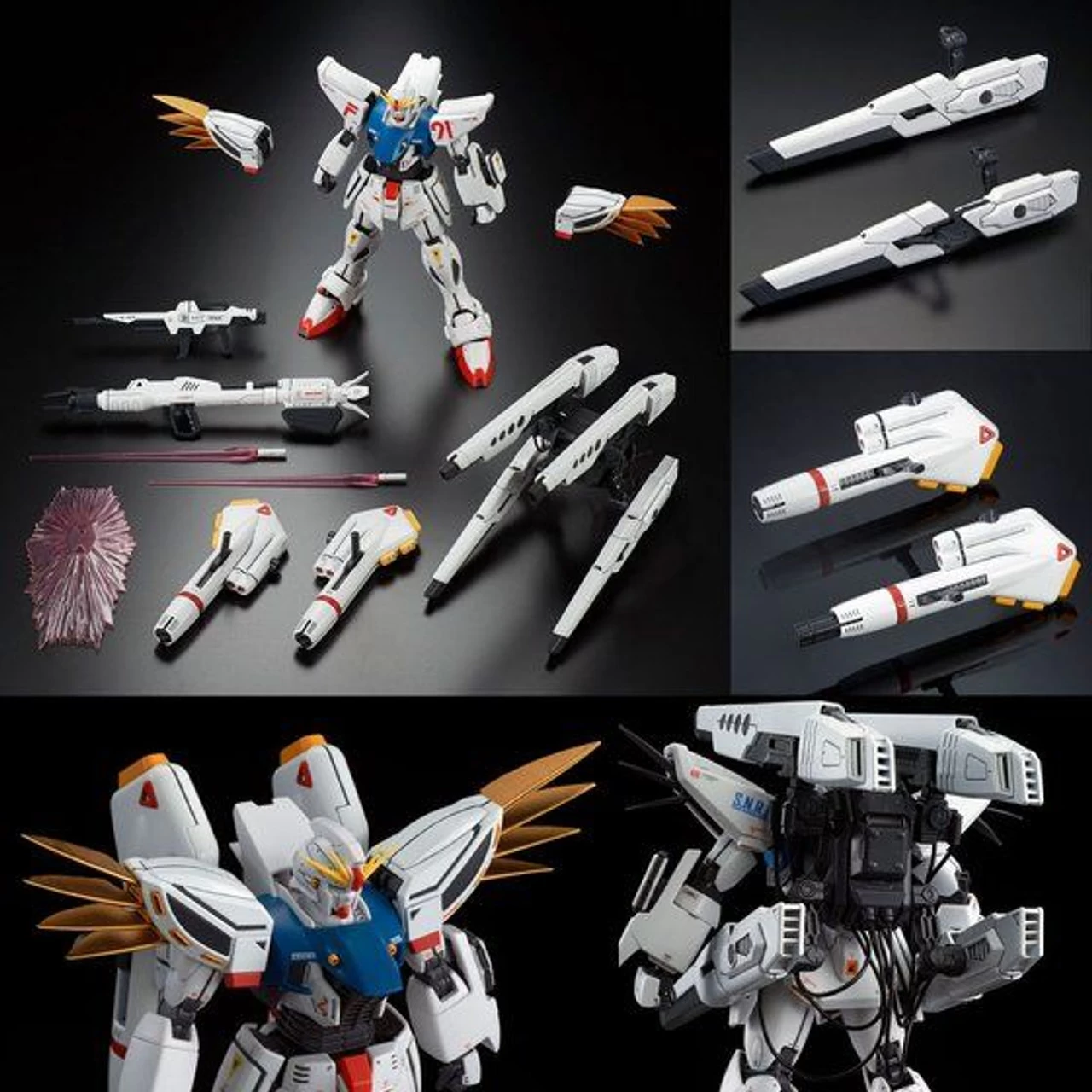 Bandai MG 1/100 Gundam F91 Ver. 2.0 Back Cannon Type & Twin VSBR Set UP Type Plastic Model ( IN STOCK ) 10 Bandai MG 1/100 Gundam F91 Ver. 2.0 Back Cannon Type & Twin VSBR Set UP Type Plastic Model ( IN STOCK ) - Image 10