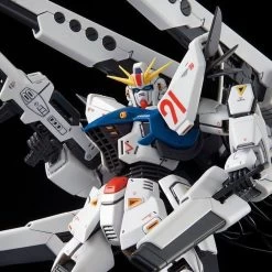 Bandai MG 1/100 Gundam F91 Ver. 2.0 Back Cannon Type & Twin VSBR Set UP Type Plastic Model ( IN STOCK )