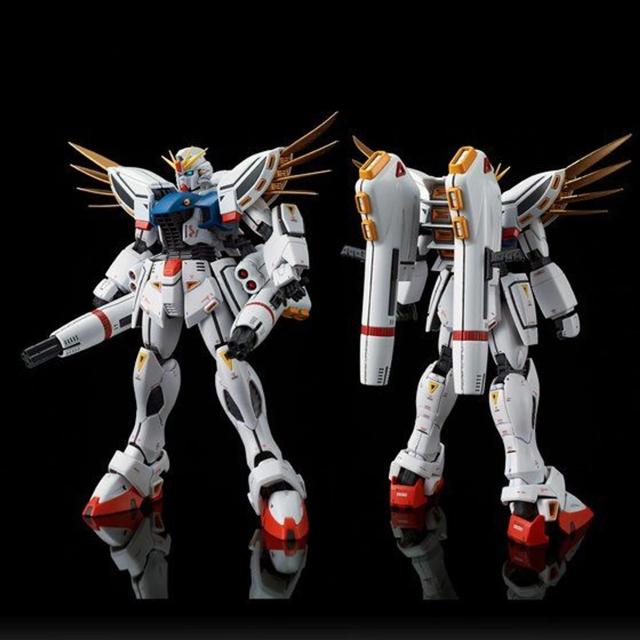 Bandai MG 1/100 Gundam F91 Ver. 2.0 Back Cannon Type & Twin VSBR Set UP Type Plastic Model ( IN STOCK ) 8 Bandai MG 1/100 Gundam F91 Ver. 2.0 Back Cannon Type & Twin VSBR Set UP Type Plastic Model ( IN STOCK ) - Image 8
