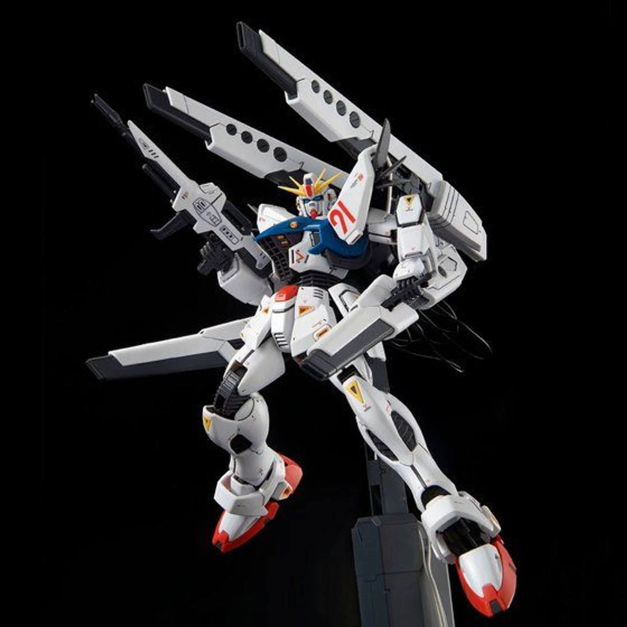 Bandai MG 1/100 Gundam F91 Ver. 2.0 Back Cannon Type & Twin VSBR Set UP Type Plastic Model ( IN STOCK ) 7 Bandai MG 1/100 Gundam F91 Ver. 2.0 Back Cannon Type & Twin VSBR Set UP Type Plastic Model ( IN STOCK ) - Image 7