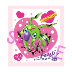 Bandai STUFFED Collection LIMITED Digimon Adventure 02 Wormmon [with Bonus] -Figure Model Shop 1000142262 9 23124.1580970970