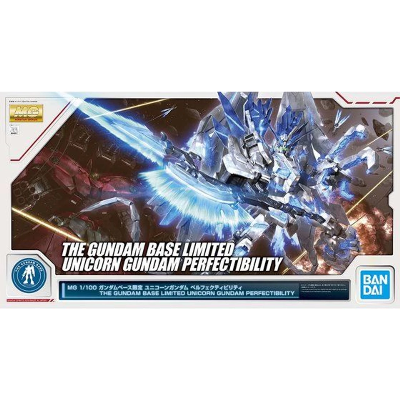Bandai MG 1/100 The Gundam Base Limited Unicorn Gundam Perfectibility Plastic Model ( IN STOCK ) 9 Bandai MG 1/100 The Gundam Base Limited Unicorn Gundam Perfectibility Plastic Model ( IN STOCK ) - Image 9