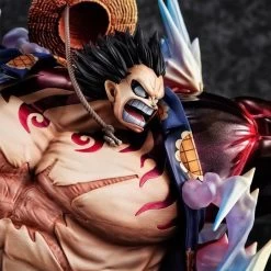 MegaHouse Portrait.Of.Pirates One Piece SA-MAXIMUM Monkey D Luffy Gear 4 Hazumu Otoko Ver.2 PVC Figure -Figure Model Shop 1000157742 9 03998.1619593023
