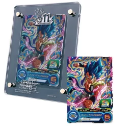 Bandai Super Dragon Ball Heroes 11th ANNIVERSARY Acrylic Card Stand & Battle Card Set