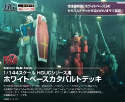 Bandai Realistic Model 1/144 HGUC White Base Catapult Deck Plastic Model Kit