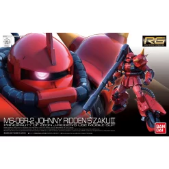 Bandai RG 1/144 MS-06R-2 JOHNNY RIDDEN'S ZAKU II Plastic Model