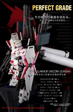 Bandai PG 1/60 FA Expansion Unit RX-0 For (Unicorn Gundam)