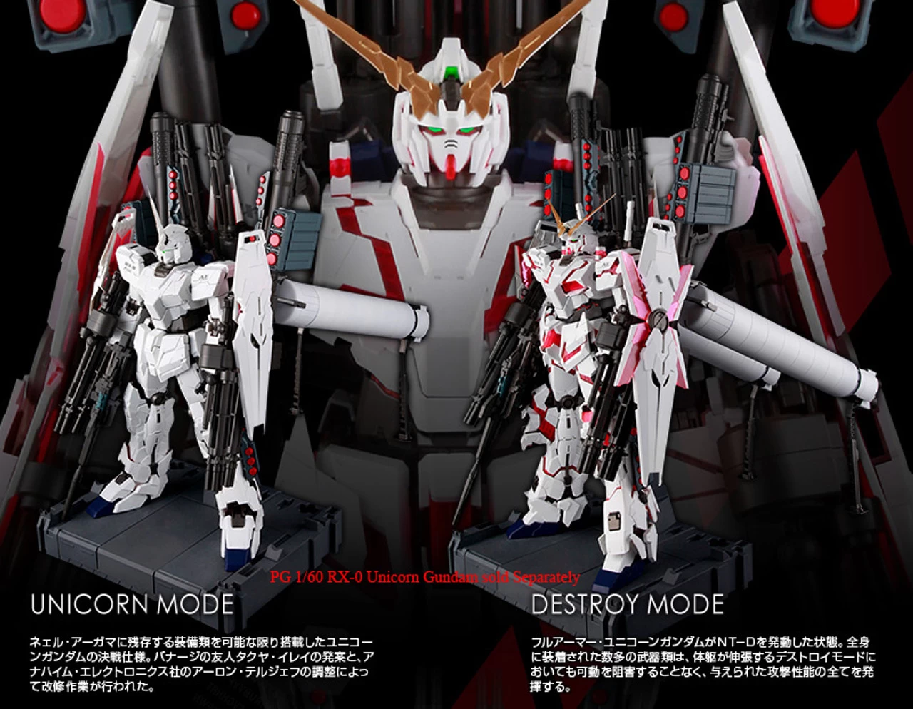 Bandai PG 1/60 FA Expansion Unit RX-0 For (Unicorn Gundam) 4 Bandai PG 1/60 FA Expansion Unit RX-0 For (Unicorn Gundam) - Image 4