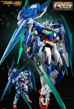 Bandai RG 1/144 Double OO QAN[T] Full Saber Plastic Model