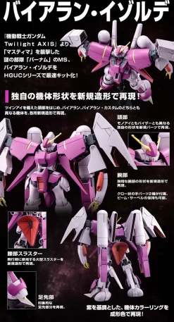 Bandai HGUC 1/144 Byarlant Isolde Plastic Model 15 Bandai HGUC 1/144 Byarlant Isolde Plastic Model -Figure Model Shop 20170619 byarlant isolde 04 66410.1497944275