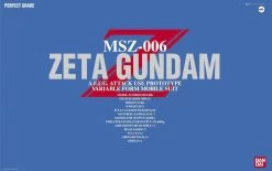 Bandai PG 1/60 MSZ-006 ZETA Gundam Plastic Model