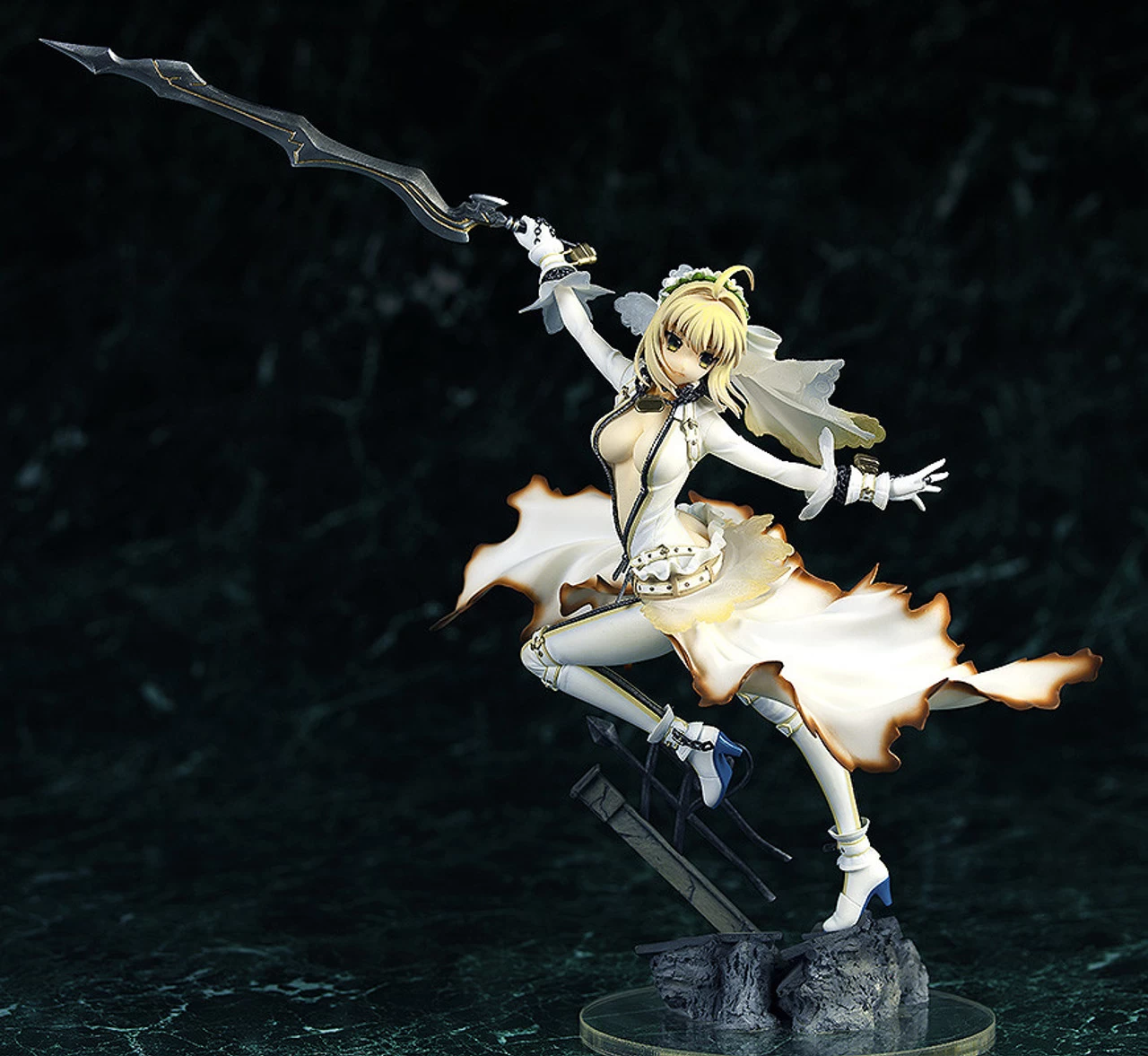 Saber Bride Fate/EXTRA CCC 1/7 PVC Figure By SOUYOKUSHA 2 Saber Bride Fate/EXTRA CCC 1/7 PVC Figure By SOUYOKUSHA - Image 2