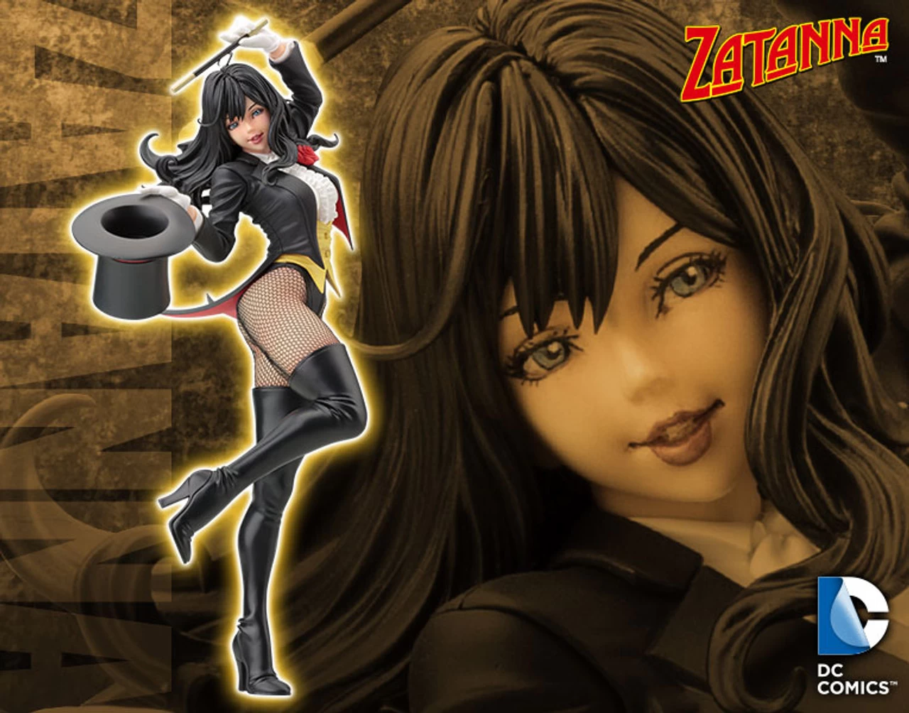KOTOBUKIYA DC Comics Zatanna Mistress Of Magic 1 KOTOBUKIYA DC Comics Zatanna Mistress Of Magic