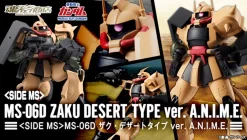 Bandai Robot Spirits SIDE MS MS-06D Zaku Desert Type Ver. A.N.I.M.E.
