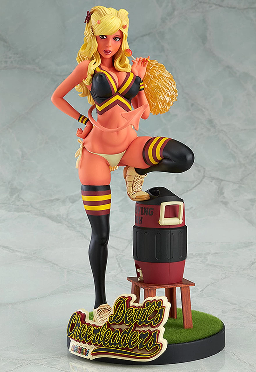 Wing POP-DELIC GIRLS Series Devil's Cheerleaders BLACK CHEER Ver.PVC Figre 5 Wing POP-DELIC GIRLS Series Devil's Cheerleaders BLACK CHEER Ver.PVC Figre - Image 5