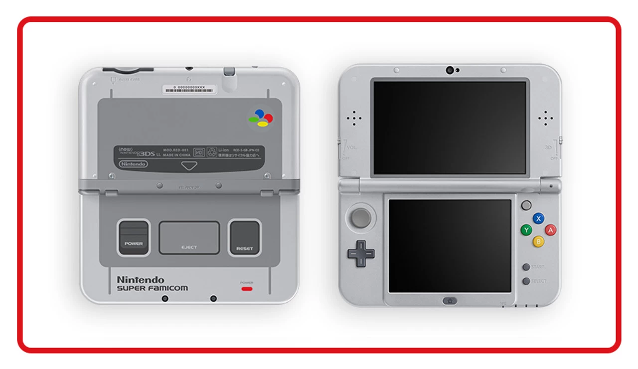 New Nintendo 3DS LL Super Famicom Nintendo Edition 1 New Nintendo 3DS LL Super Famicom Nintendo Edition