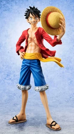 MegaHouse Excellent Model POP One Piece Sailing Again Monky D Luffy Ver.2 1/8 PVC Figure