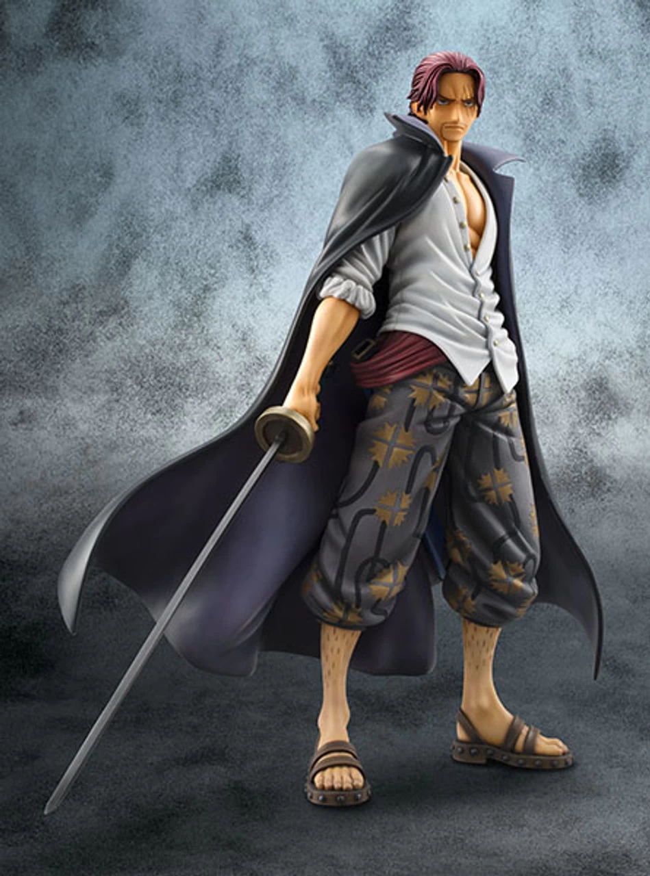 MegaHouse Portrait.Of.Pirates One Piece Series NEO-DX RedHair Shanks 1/8 PVC Figure (Encore) 1 MegaHouse Portrait.Of.Pirates One Piece Series NEO-DX RedHair Shanks 1/8 PVC Figure (Encore)