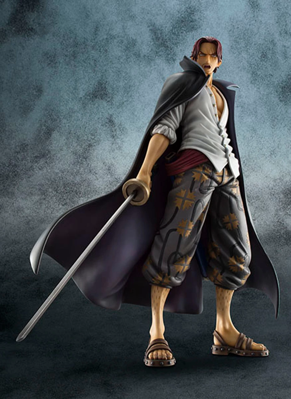 MegaHouse Portrait.Of.Pirates One Piece Series NEO-DX RedHair Shanks 1/8 PVC Figure (Encore) 5 MegaHouse Portrait.Of.Pirates One Piece Series NEO-DX RedHair Shanks 1/8 PVC Figure (Encore) - Image 5