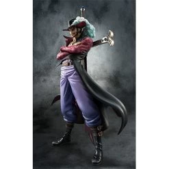 MegaHouse Portrait.Of.Pirates Excellent Model One Piece NEO-DX Hawk-Eye Dracule Mihawk Ver.2