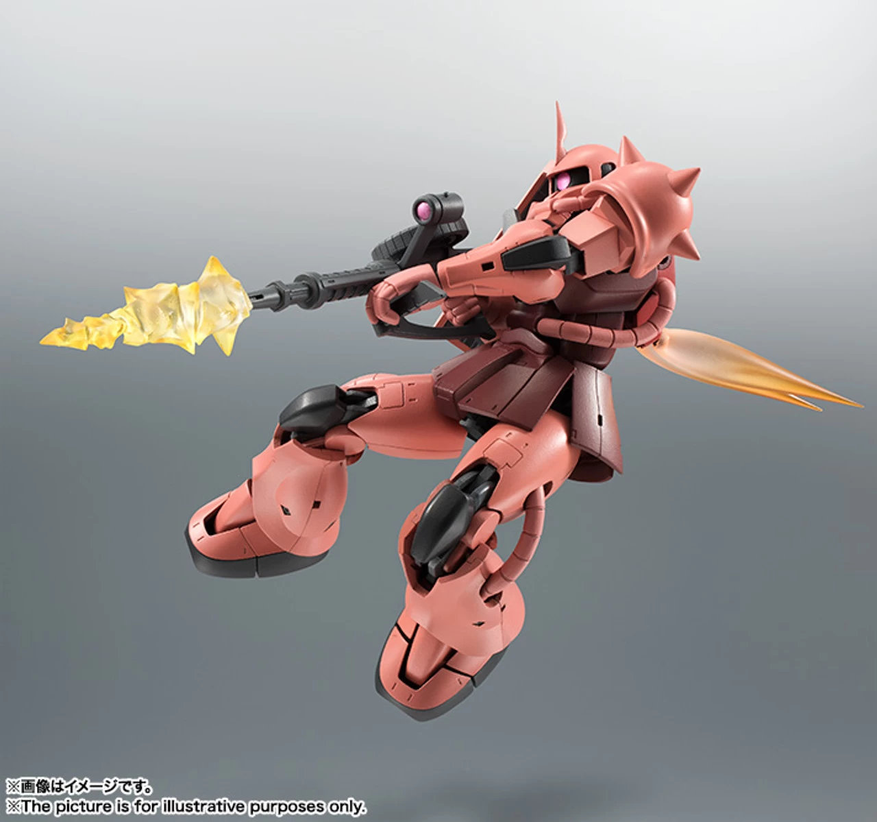 Bandai Robot Spirits SIDE MS-06S Char's ZAKU Ver. A.N.I.M.E. Action Figure 4 Bandai Robot Spirits SIDE MS-06S Char's ZAKU Ver. A.N.I.M.E. Action Figure - Image 4