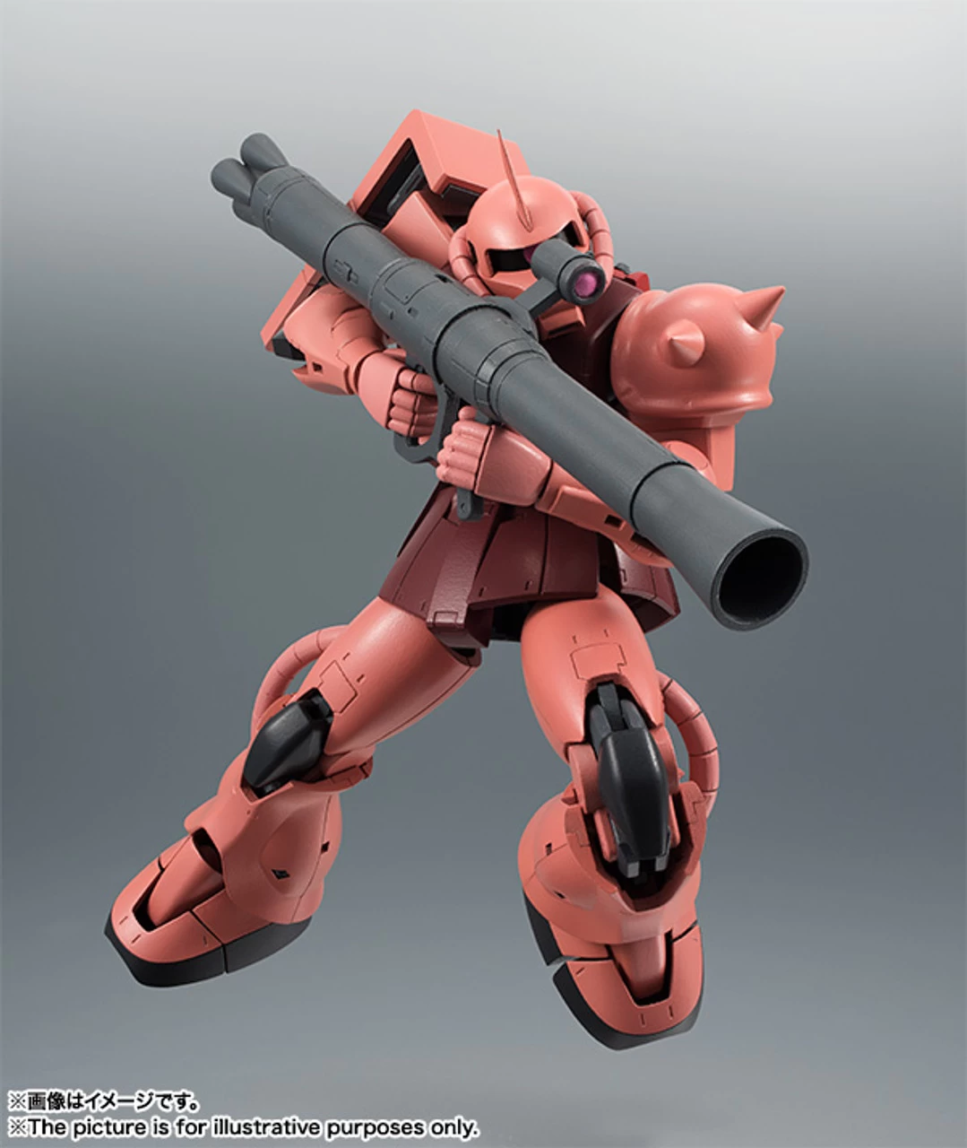 Bandai Robot Spirits SIDE MS-06S Char's ZAKU Ver. A.N.I.M.E. Action Figure 7 Bandai Robot Spirits SIDE MS-06S Char's ZAKU Ver. A.N.I.M.E. Action Figure - Image 7