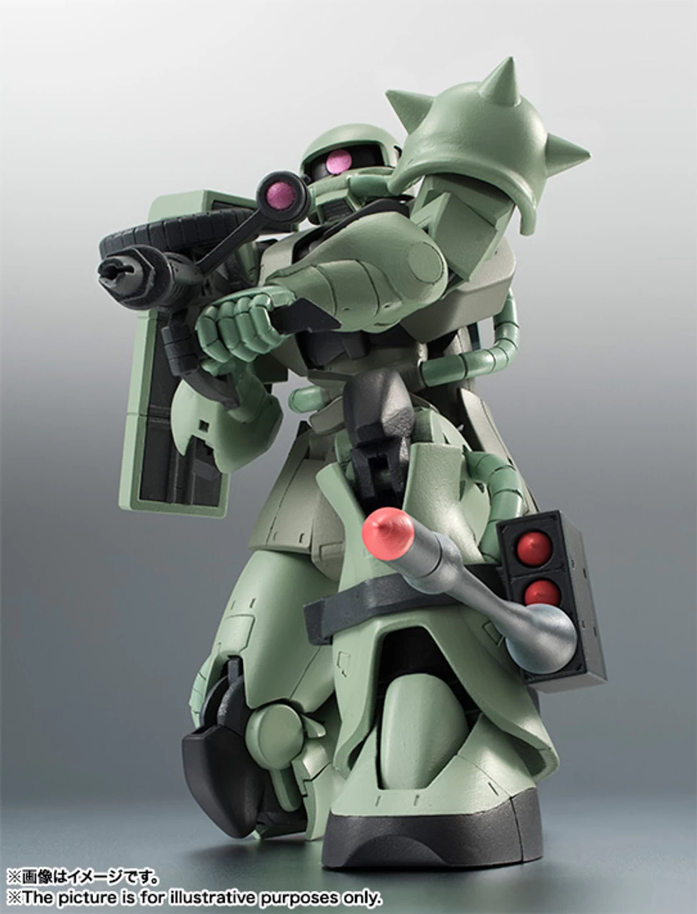 Bandai Robot Spirits SIDE MS MS-06 Zaku A.N.I.M.E. Action Figure 6 Bandai Robot Spirits SIDE MS MS-06 Zaku A.N.I.M.E. Action Figure - Image 6