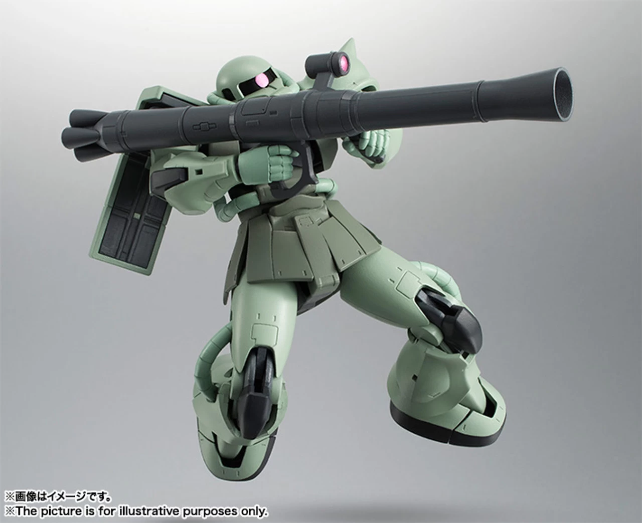 Bandai Robot Spirits SIDE MS MS-06 Zaku A.N.I.M.E. Action Figure 2 Bandai Robot Spirits SIDE MS MS-06 Zaku A.N.I.M.E. Action Figure - Image 2